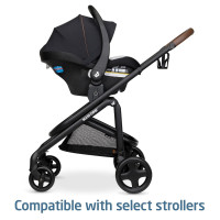 Maxi-Cosi Mico Luxe Infant Car Seat with Base, Rear Facing Car Seat For Babies, Baby Carseat 4-30 lbs, Baby Car Seats, Infant Car Seats, Midnight Glow Midnight Glow Car Seat