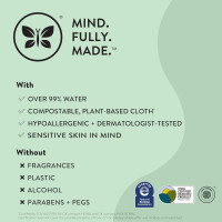 The Honest Company Clean Conscious Multi-Use Wipes | Hypoallergenic + Unscented for Sensitive Skin | Over 99% Water, Compostable, Plant Based, Baby Wipes | Geo Mood, 60 Count Geo Mood 60 Count (Pack of 1)