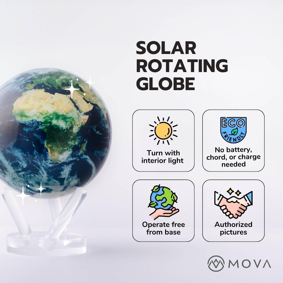 MOVA Globe Earth with Clouds 4.5