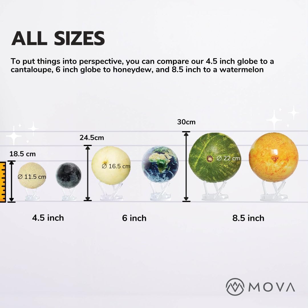 MOVA Globe Earth with Clouds 4.5