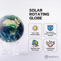 MOVA Globe Earth with Clouds 4.5