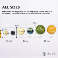 MOVA Globe Earth with Clouds 4.5