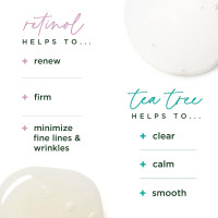Tree of Life Facial Serum for Face - Skin Care Face Serums, Hydrating, Anti-Aging, Skin Care Duo Serums to Smooth Dry & Sensitive Skins (Retinol & Tea Tree, 2 x 1oz) 1 Fl Oz (Pack of 2) 07. Retinol & Tea Tree