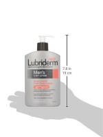 Lubriderm Men's 3-In-1 Lotion Enriched with Soothing Aloe for Body and Face, Non-Greasy Post Shave Moisturizer with Light Fragrance, 16 fl. oz Light Fragrance 16 Fl Oz (Pack of 1)