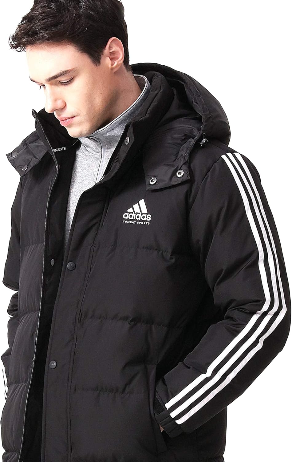 adidas Combat Sports Winter Long Parka - Black