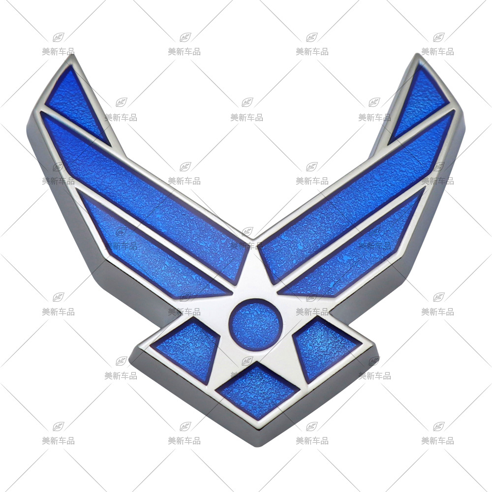 US Air Force car logo, personalized car stickers, modified metal car logo, car body stickers