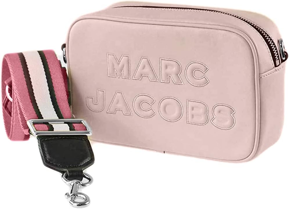 Marc Jacobs Flash Leather Crossbody Bag Peach