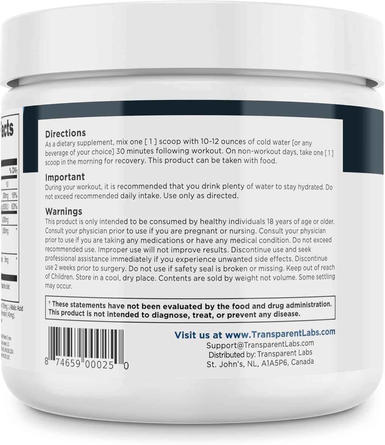 Transparent Labs Creatine HMB - Creatine Monohydrate Powder with HMB for Muscle Growth, Increased Strength, Enhanced Energy Output, and Improved Athletic Performance - 30 Servings, Strawberry Lemonade