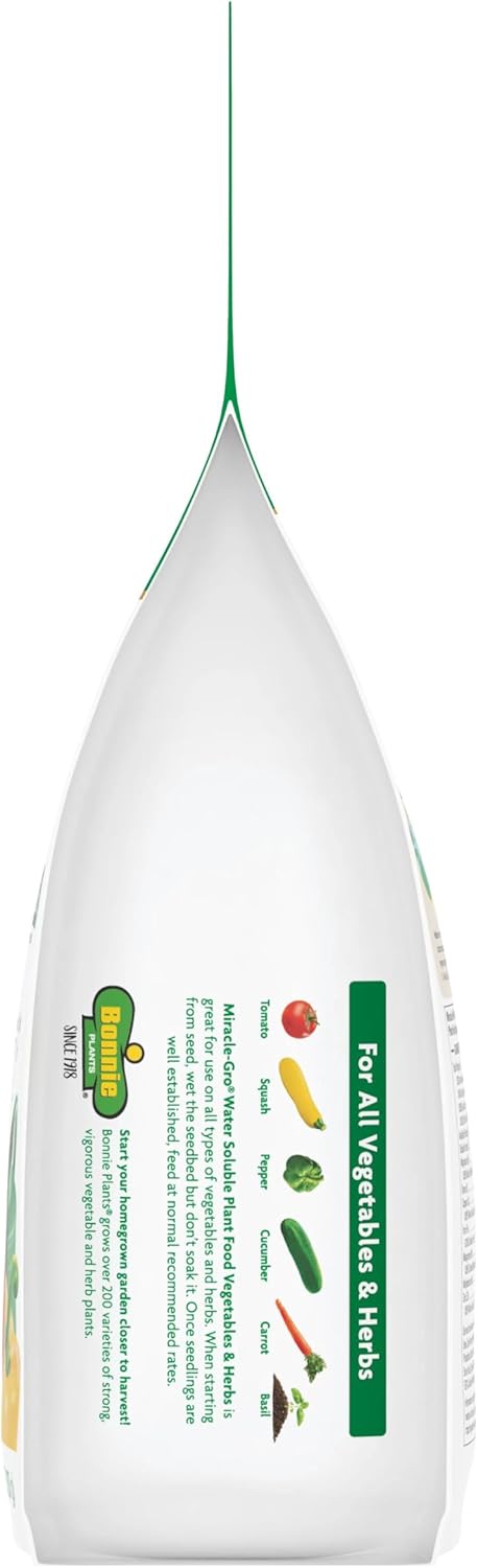 Miracle-Gro Water Soluble Plant Food Vegetables & Herbs 2 lb
