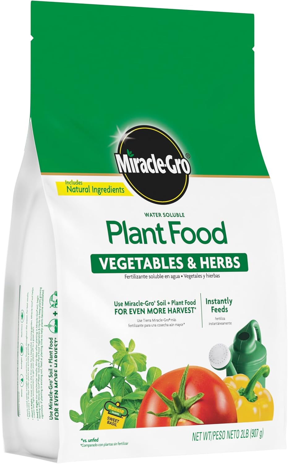 Miracle-Gro Water Soluble Plant Food Vegetables & Herbs 2 lb