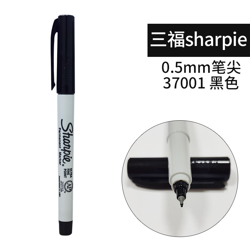 Sharpie Sanfu Marking Pen Oil based Clean Room Marking Industrial Marking Pen 37001 0.5mm