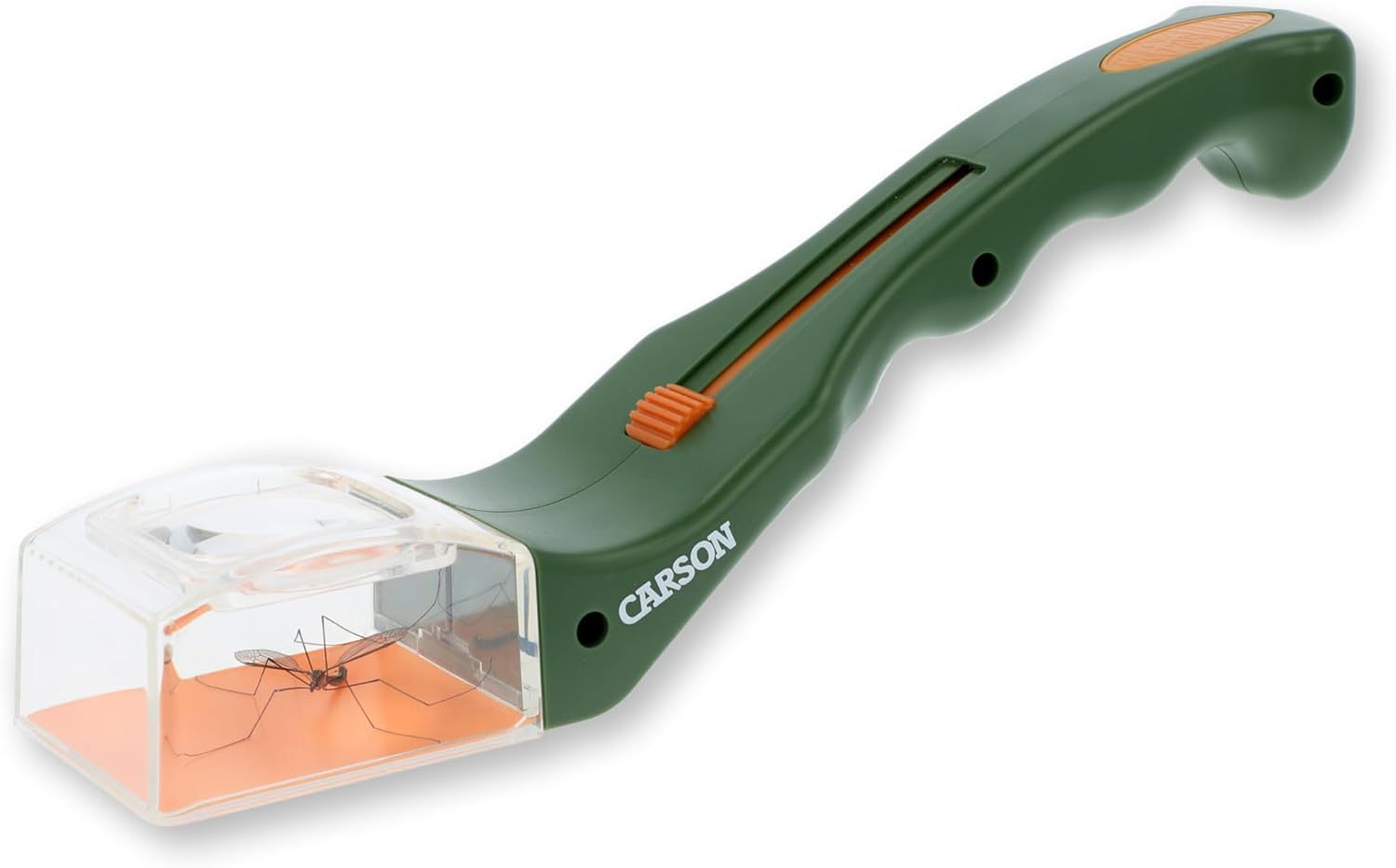 Carson BugView 5X Magnifying Glass Quick-Release Bug Catcher Indoor and Outdoor Tool for Kids or Adults (HU-10) Single Pack BugView Bug Catcher (HU-10)