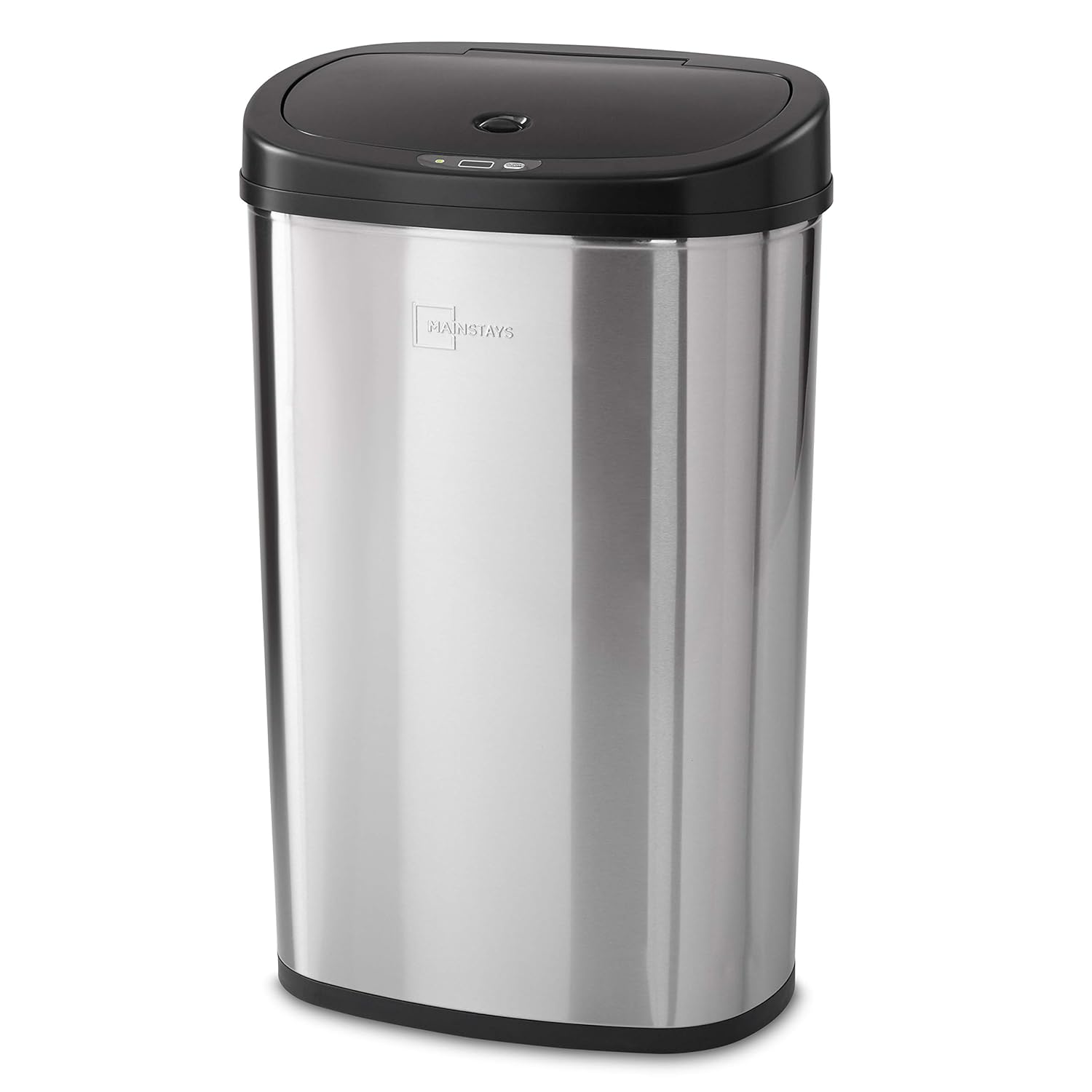 Mainstay MS-50-22 Motion Sensor Trash Can, 13.2 Gallon, Stainless Steel