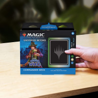 Magic The Gathering Doctor Who Commander Deck – Blast from The Past (100-Card Deck, 2-Card Collector Booster Sample Pack + Accessories)