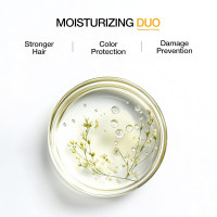 Moisturizing Shampoo and Conditioner Hydrate Set for Colored Treated Hair Keratin Treatment Cleansing Dry to Normal Sulfate Paraben Free All Hair Types for Men and Women By GK HAIR - (2 X 33.8 Oz) 33.8 Fl Oz
