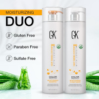 Moisturizing Shampoo and Conditioner Hydrate Set for Colored Treated Hair Keratin Treatment Cleansing Dry to Normal Sulfate Paraben Free All Hair Types for Men and Women By GK HAIR - (2 X 33.8 Oz) 33.8 Fl Oz