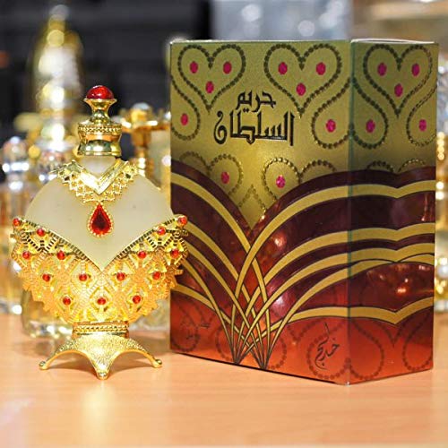 KHADLAJ PERFUMES Hareem Al Sultan Gold Concentrated Perfume Oil for Unisex, 1.18 Ounce 1.18 Fl Oz (Pack of 1)