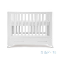 douxbebe newborn multifunctional baby bed splicing big bed solid wood with wheels baby bed bb cradle bed