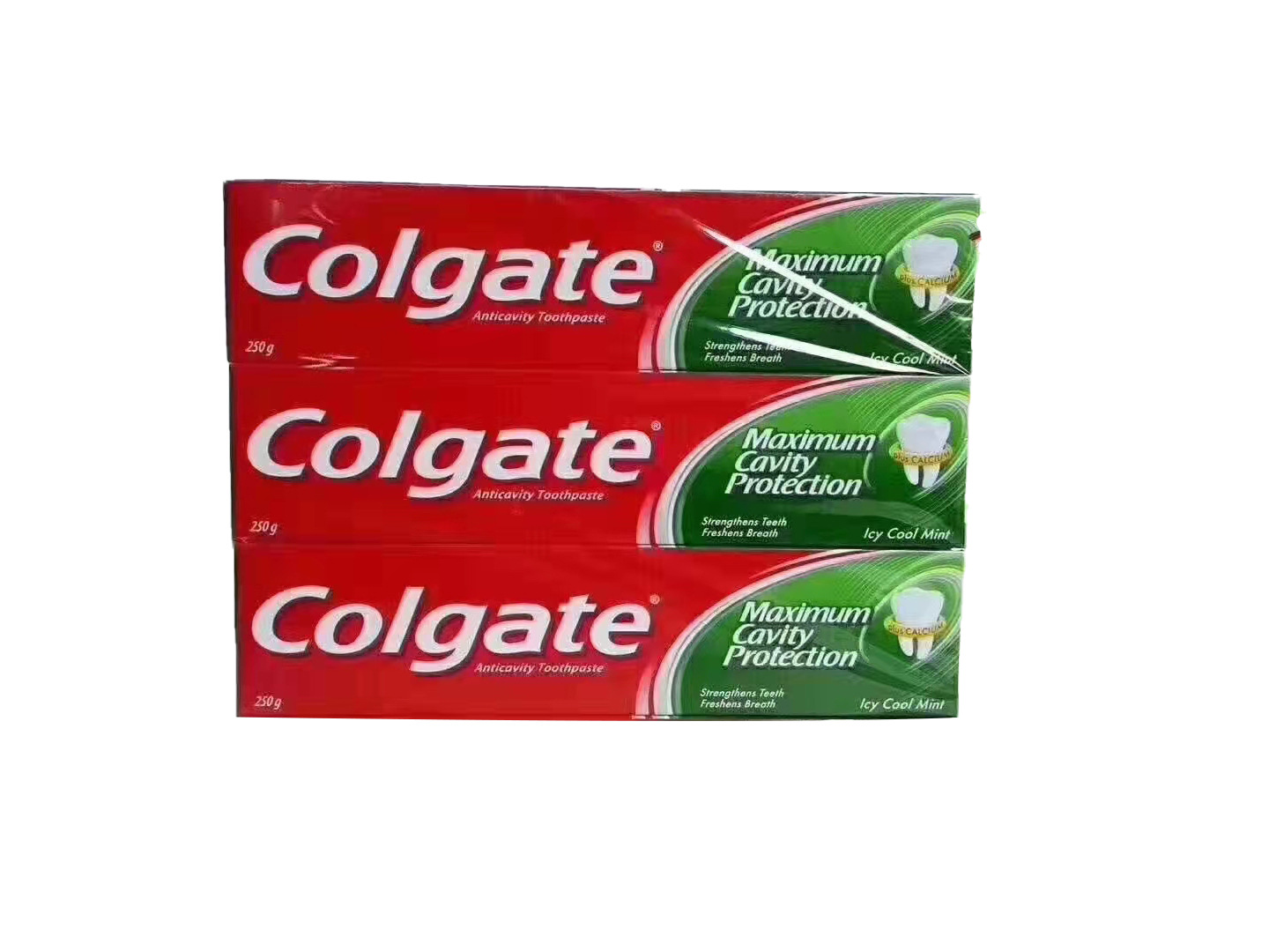 Hong Kong version imported mint fresh toothpaste 250g genuine general trade customs declaration and wholesale