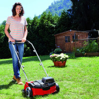 Einhell GC-SC Power-X-Change 36-Volt Cordless 12-Inch Scarifier and Dethatcher, Tool Only (Battery and Charger Not Included)