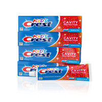 Crest Kids Cavity Protection Toothpaste, Sparkle Fun Flavor, 4.6 oz 4 Pack Sparkle Fun 4.6 Ounce (Pack of 4)