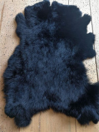 Natural Rabbit Fur Pelt Craft Grade Rabbit Pelts 10