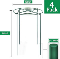 TCBWFY 4 Sets Peony Support Cage,10