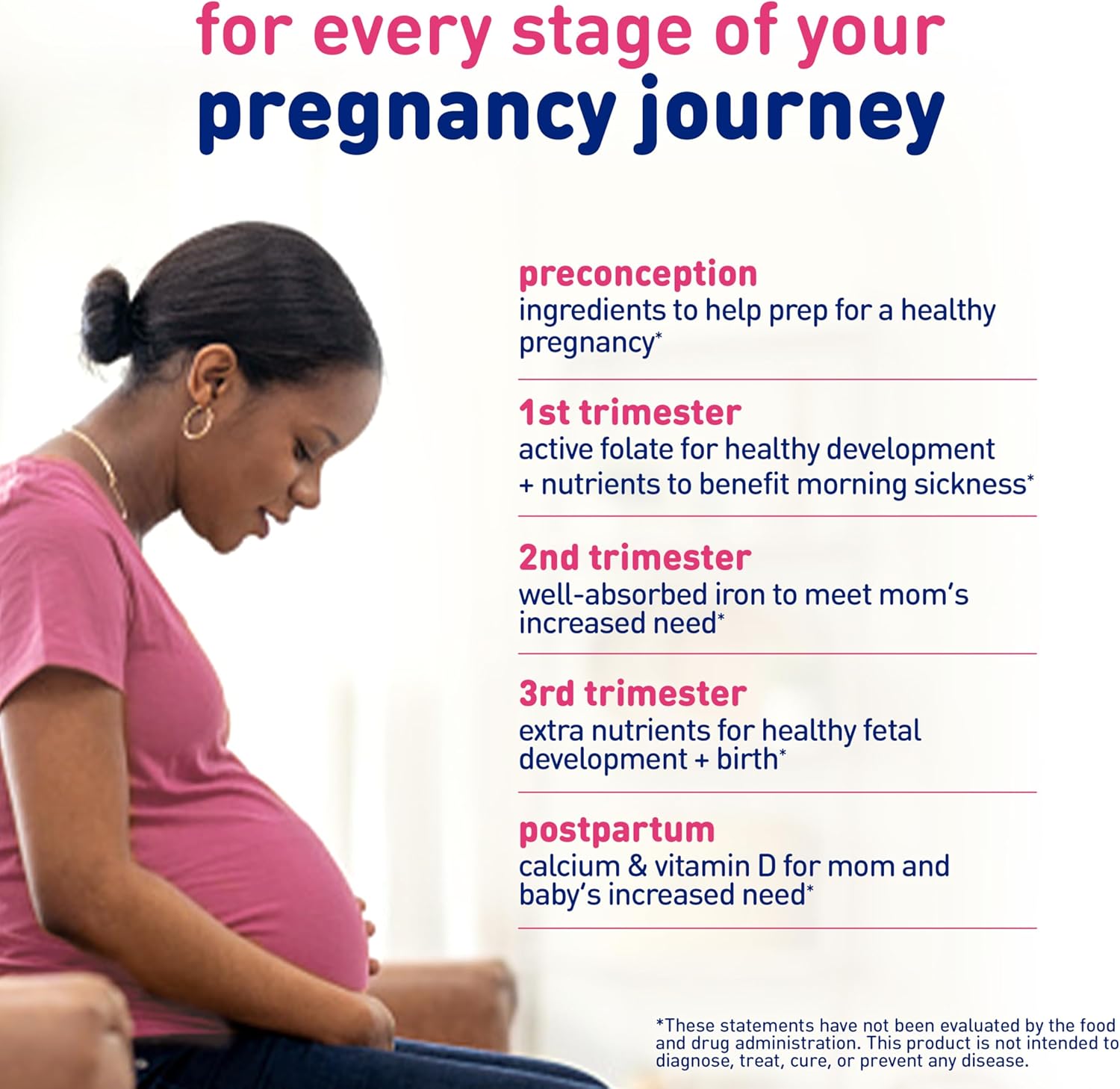 Enfamil Enfamom Prenatal Vitamin & Mineral, Supplement for Women with Calcium, Vitamin D, Vitamin C, Omega 3 DHA, 90 softgels (3 month supply) 90 count