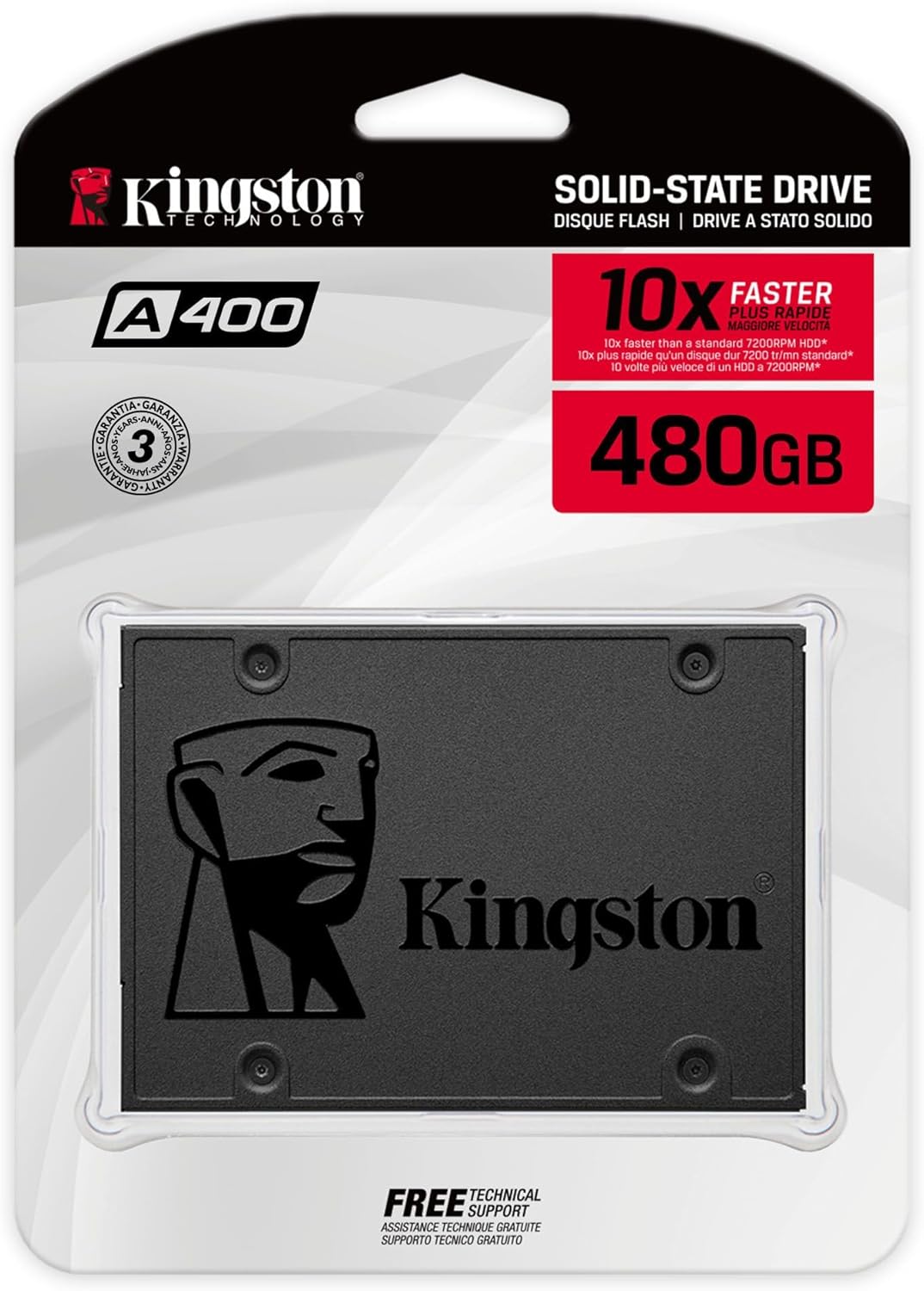 Kingston 480GB A400 SATA 3 2.5