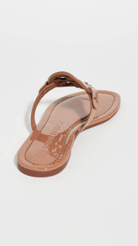 Tory Burch Women's Miller Embellished Sandals 8 Tan