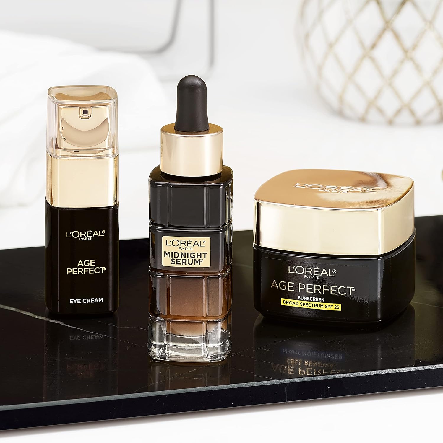 L'Oreal Paris Age Perfect Cell Renewal Anti-Aging Eye Cream, For Dark Circles & Puffiness 0.5 Fl oz