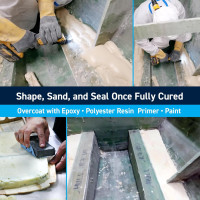 TotalBoat 2 Lb Density Expanding Foam Kit, 2 Part Closed Cell Pourable Polyurethane for Boat Flotation, Insulation, Reinforcement and Void Filling (2 Gallon Kit)