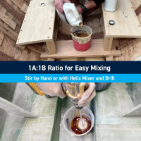 TotalBoat 2 Lb Density Expanding Foam Kit, 2 Part Closed Cell Pourable Polyurethane for Boat Flotation, Insulation, Reinforcement and Void Filling (2 Gallon Kit)