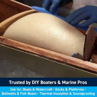 TotalBoat 2 Lb Density Expanding Foam Kit, 2 Part Closed Cell Pourable Polyurethane for Boat Flotation, Insulation, Reinforcement and Void Filling (2 Gallon Kit)