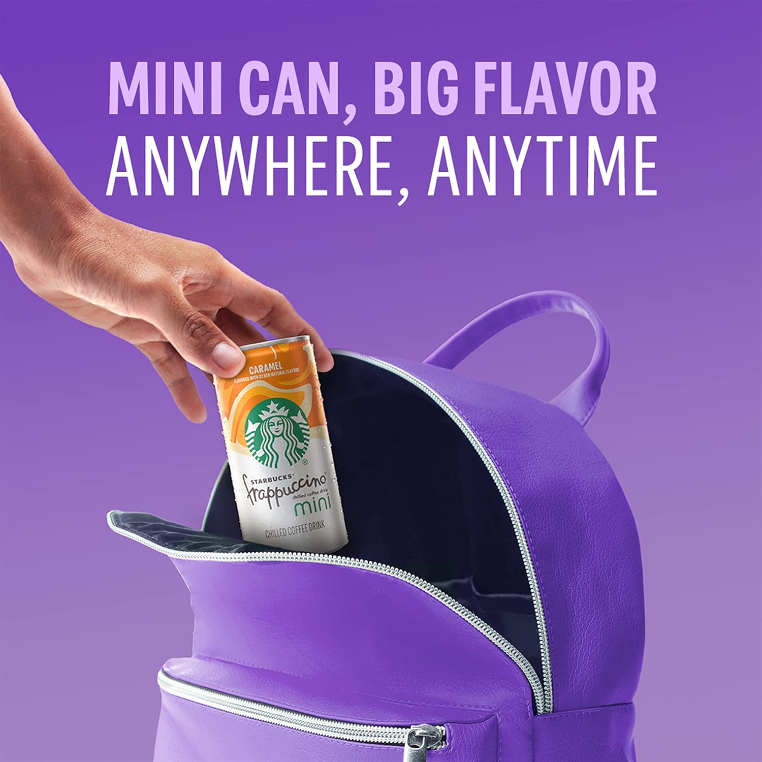 Starbucks Frappuccino Minis Coffee Drink, Caramel, 6.5oz Liquid Mini Cans, (8 Pack) Caramel 17.33 Fl Oz (Pack of 3)