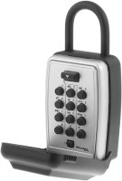 Master Lock Black Outdoor Key Lock Box with Push Buttons to Hide a Key, Easily Set, Share, and Change Combination for Tenants, Guests, Clients, Move Between Listings, 5422E 3-1/2 In. H. x 2-1/4 In. W. x 1 In. D. 1 Pack