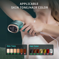 At-Home IPL Hair Removal for Women and Men Laser Permanent Hair Removal, 999,999 Flashes Gift Idea, Face, Arm, Leg Whole Body Use,Hair Remover Device. Green