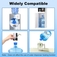 MYLOLF 3 & 5 Gallon Water Jug Cap, 3 Pack Reusable Food Grade Silicone Replacement Cap for 55mm Standard/Screw/Crown Tops Water Bottle and Water Dispensers, Non-Spill & Leak Free