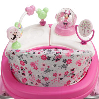 Disney Baby Minnie Mouse Baby Walkers and Activity Center with Music and Lights, Garden Delight Garden Delight Minnie