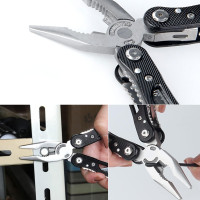 Multitool, 14 in 1 Multitool Pliers, Multi Tool Stainless Steel Pocket Multitool with Sheath, Multitools for Outdoor, Survival, Camping, Hiking, Simple Repair