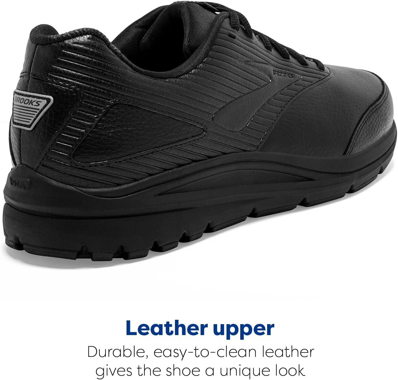 Brooks Men's Addiction Walker 2 Walking Shoe 11 Black/Black