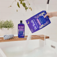 Dr Teal's Pure Epsom Salt Soak, Sleep Blend with Melatonin, Lavender & Chamomile Essential Oils, 3 lbs Sleep Soak 3 Pound (Pack of 1)