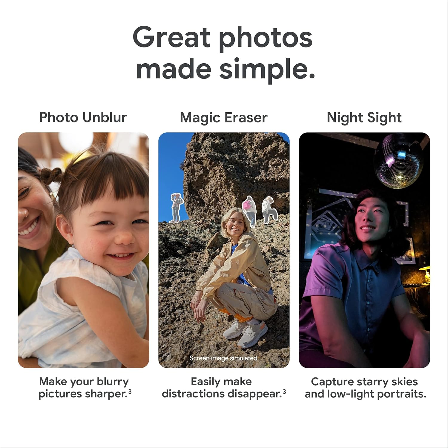 Google Pixel 7a - Unlocked Android Cell Phone - Smartphone with Wide Angle Lens and 24-Hour Battery - 128 GB -  Sea Pixel 7a Sea