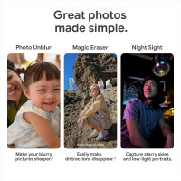 Google Pixel 7a - Unlocked Android Cell Phone - Smartphone with Wide Angle Lens and 24-Hour Battery - 128 GB -  Sea Pixel 7a Sea