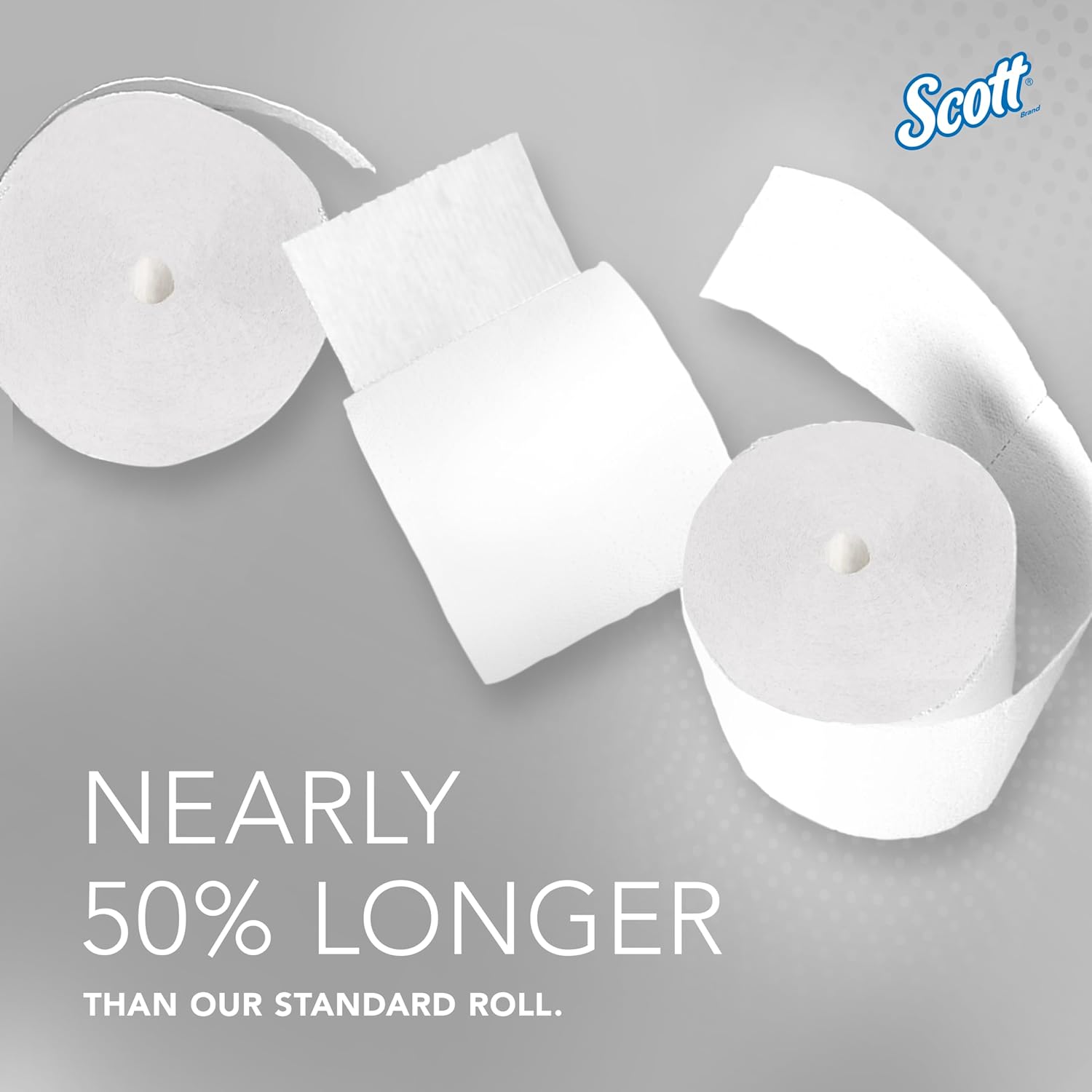 Scott Professional Essential Coreless High-Capacity Standard Roll Toilet Paper, Bulk (04007), 2-Ply, White (36 Rolls of 1,000 Sheets, 36,000 Sheet Total) Coreless Toilet Paper