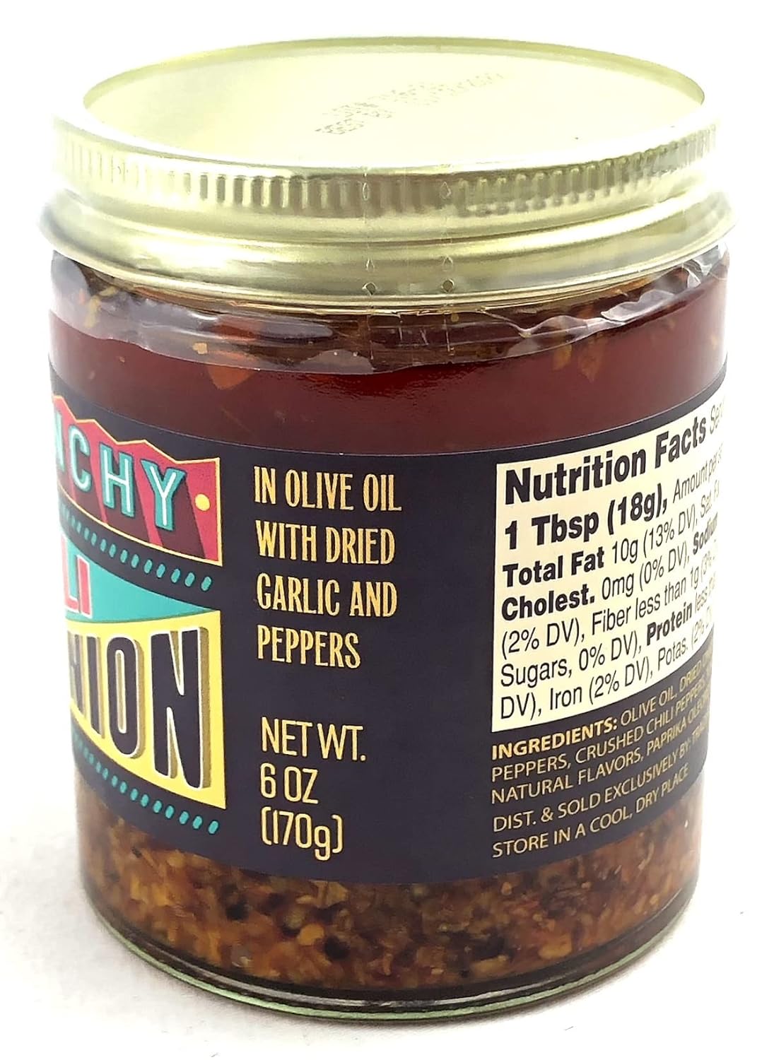 Trader Joe's Chili onion Crunch,1 Pack ( 6 ounce)