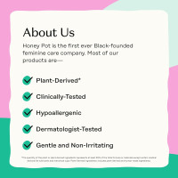 The Honey Pot Company - Herbal Pads for Women - Super w/Wings - Infused w/Essential Oils for Cooling Effect, Organic Cotton Cover, & Ultra-Absorbent Pulp Core - Feminine Care - 16 ct 16 Count (Pack of 1) Herbal Super Flow