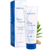 KRONA B Flat Belly Firming Cream - Skin Tightening & Cellulite Cream for Stomach, Thighs & Butt - Moisturizing Firming Lotion with Natural Ingredients - 5.6 oz 5.60 Ounce (Pack of 1)