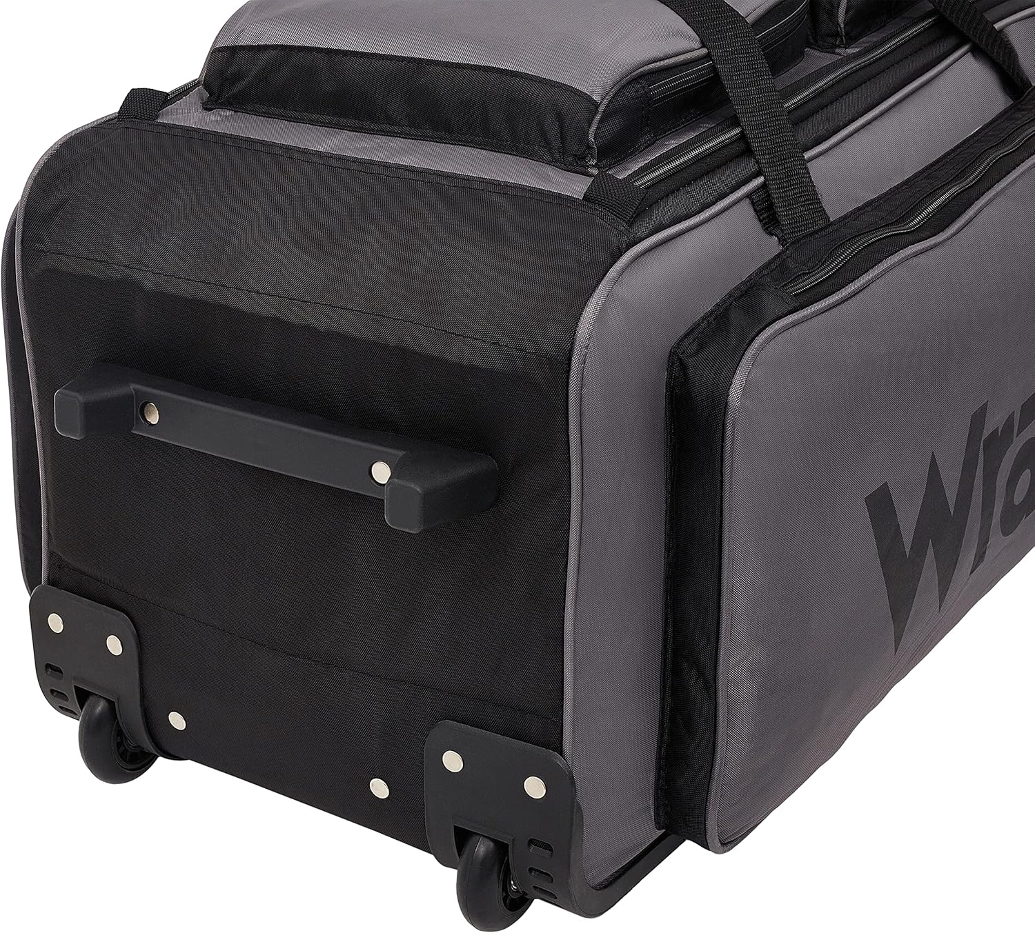 Wrangler Wesley Rolling Duffel Bag Charcoal Grey