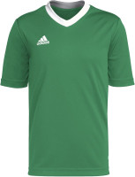 adidas Kids' Entrada 22 Jersey Medium Team Green/White
